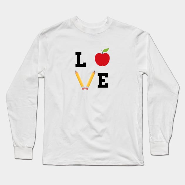 Love Long Sleeve T-Shirt by graphicganga
